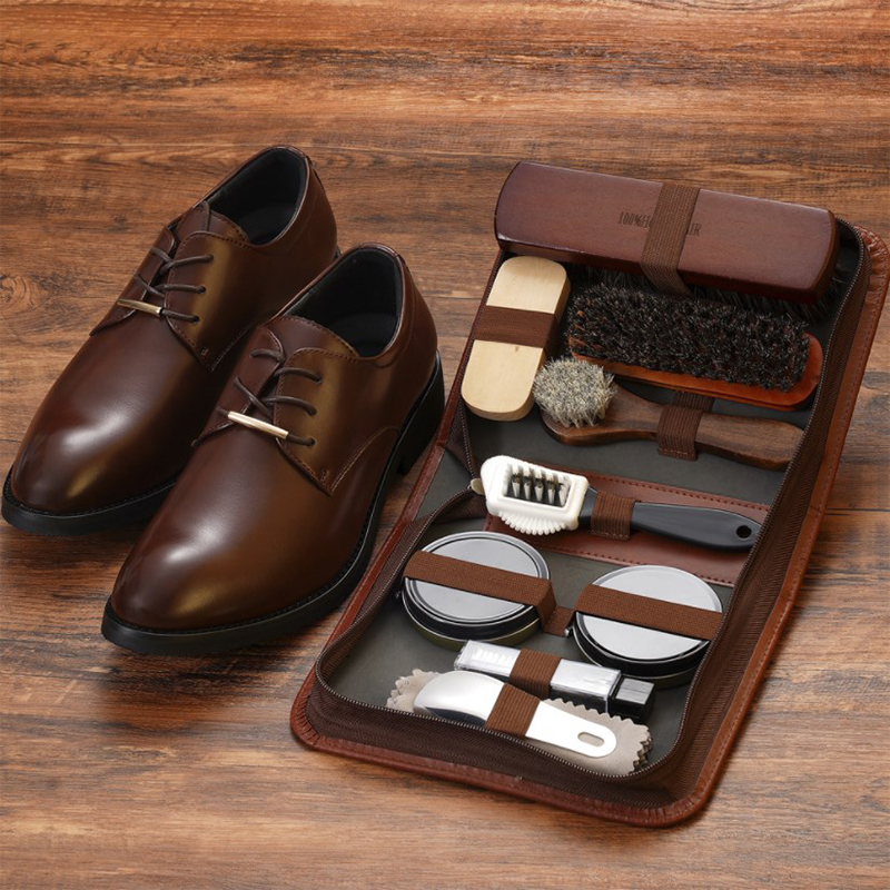 HorseHair Shoe Brush Set Leath - Leather Shoe Polish review and price